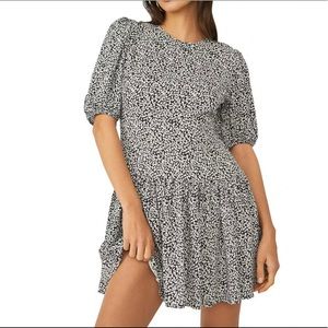 Free People Dancing in the Dark Mini Dress SZ L NWT